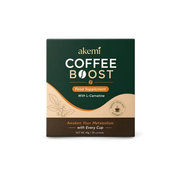 Akemi Coffee Boost – Premium L-Carnitine Dietary Supplement Coffee Mix