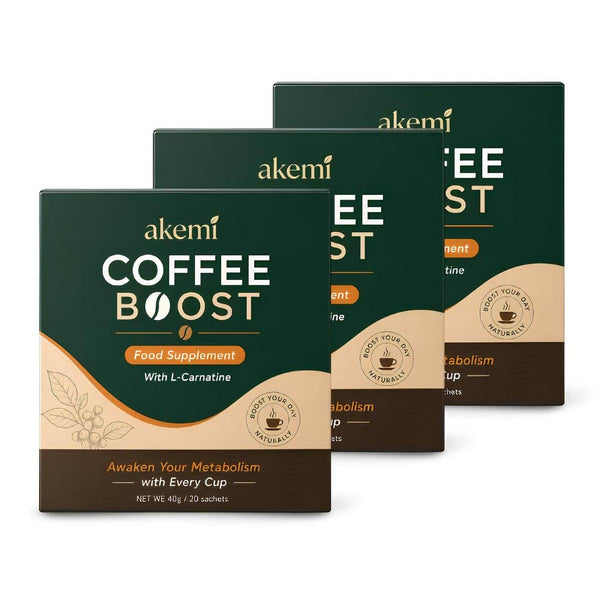 Akemi Coffee Boost – Premium L-Carnitine Dietary Supplement Coffee Mix