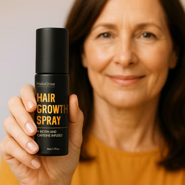 Hairspray for Scalp & Hair Care – HaloGrow Nourishing Formula 