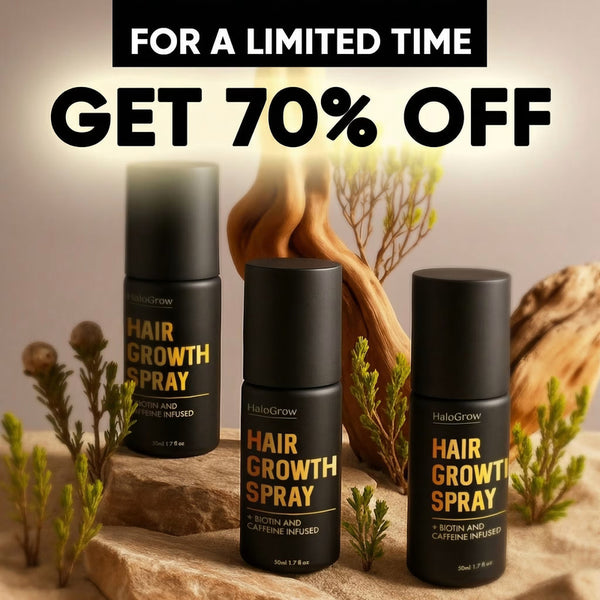 Hairspray for Scalp & Hair Care – HaloGrow Nourishing Formula 