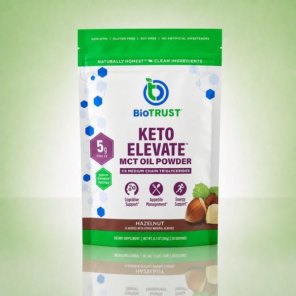 BioTrust Pure C8 MCT Oil Powder