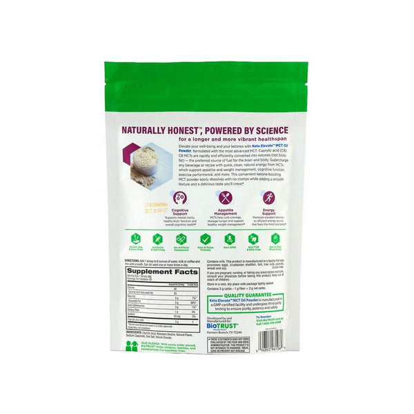BioTrust Pure C8 MCT Oil Powder