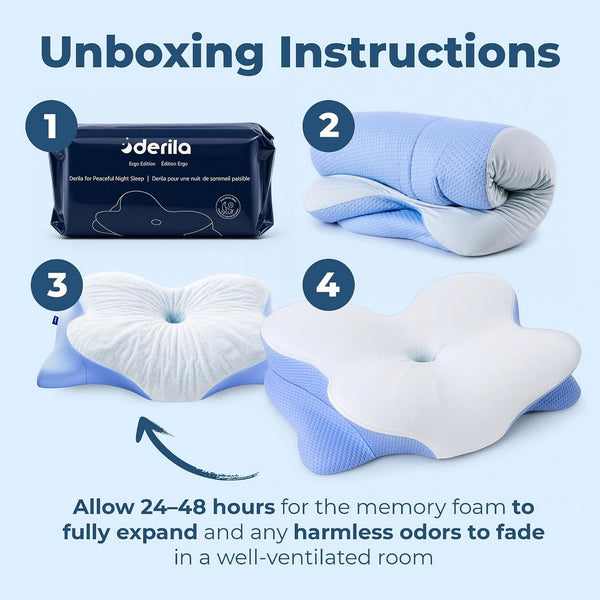 Derila ERGO Memory Foam Pillow