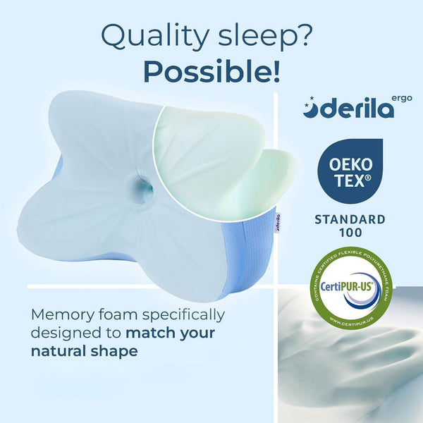 Derila ERGO Memory Foam Pillow